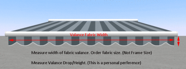 Retractable-valance