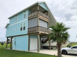 Textilene Mesh Roll Up Enclosures