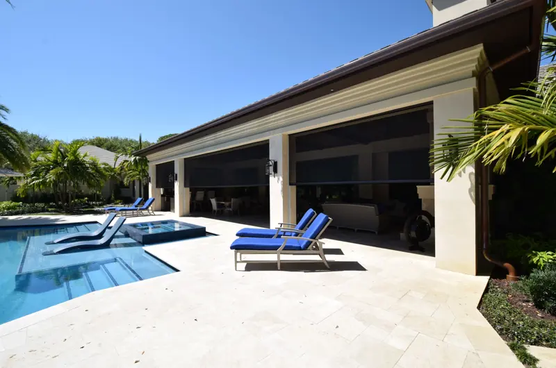 shade screens retractable
